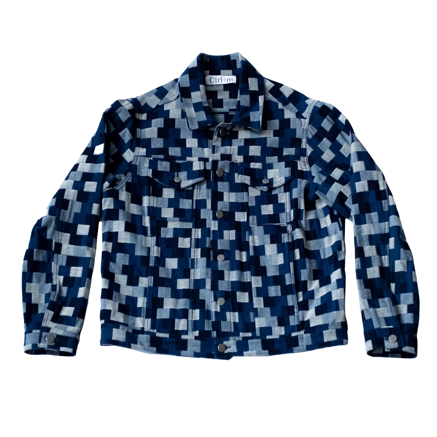 Jacquard Denim Jacket