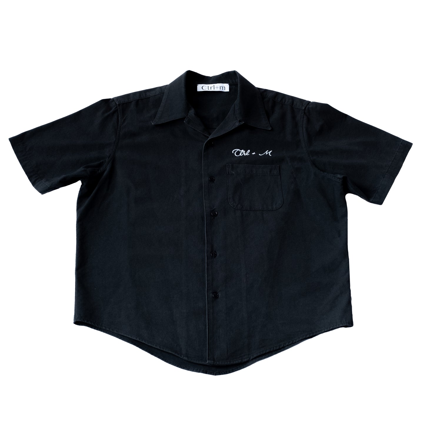 Ctrl M Logo Button Up